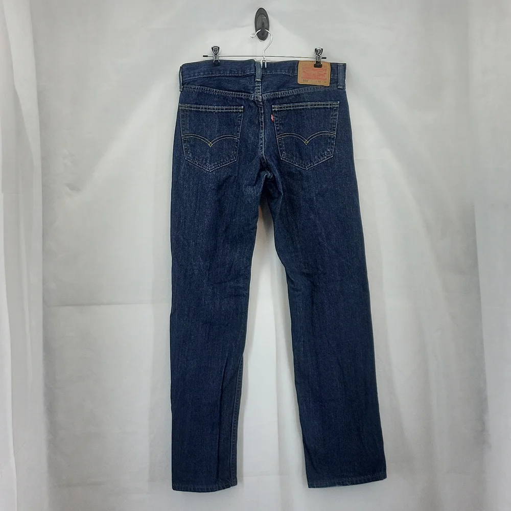 LEVI'S 559 Relaxed Fit Straight Leg Blue Denim Jeans 32x34 - Picture 5 of 15